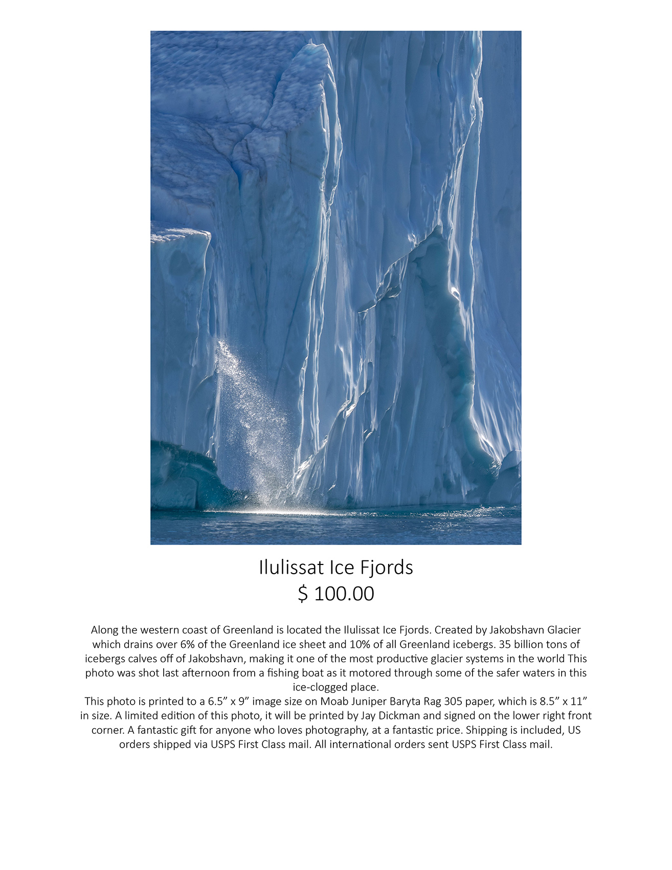 Ilulissat Ice Fjords