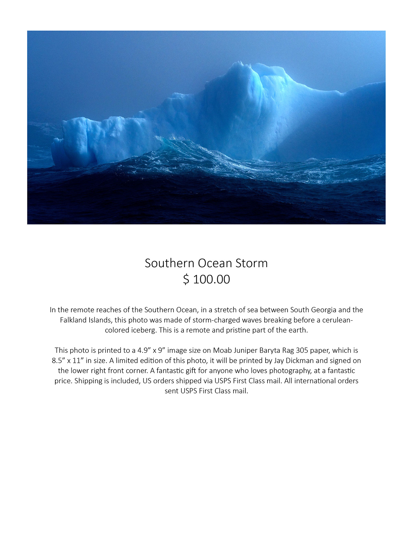 Southern Ocean Storm